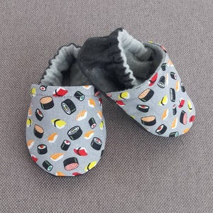 Food theme baby shoes,Sushi inspired baby shoes