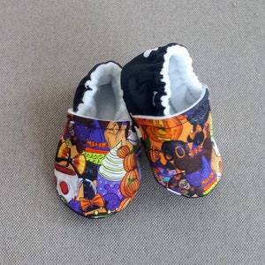 Disney Halloween snacks theme baby shoes - Made to order item