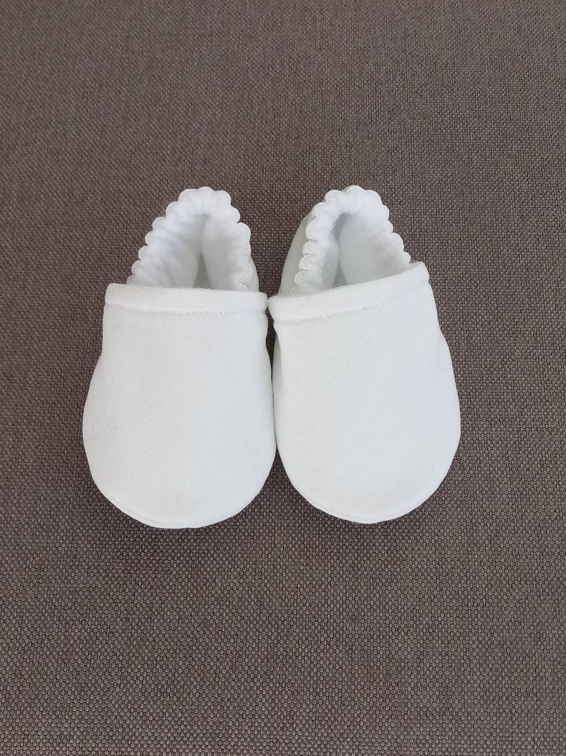 White Baby shoes - Made to order item