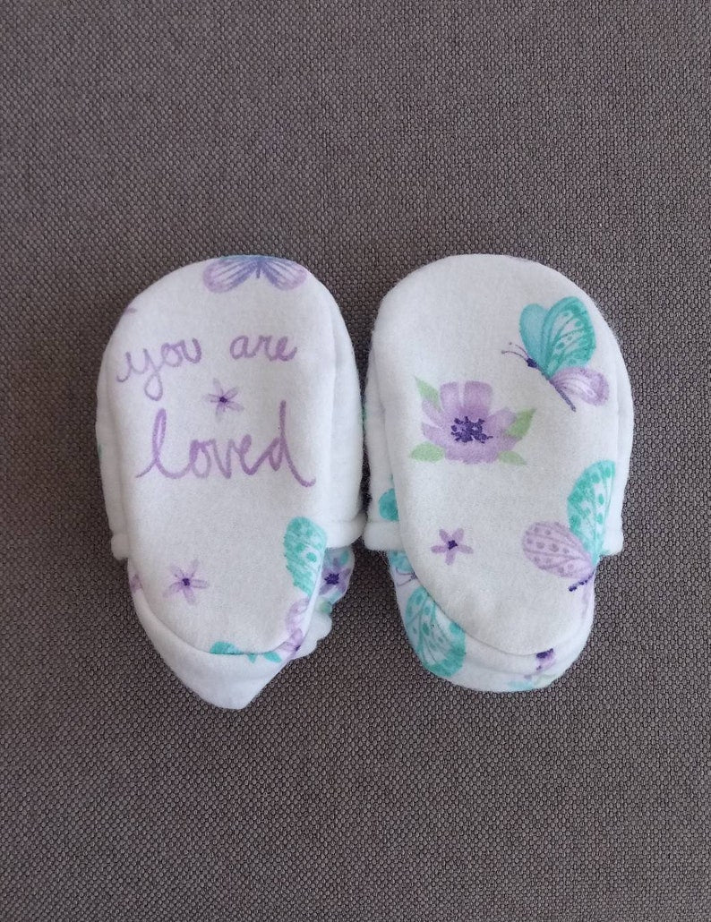 Butterfly baby shoes