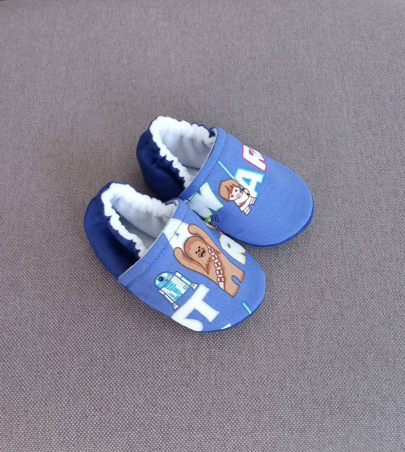 Star Wars theme baby soft shoes - Made to order item