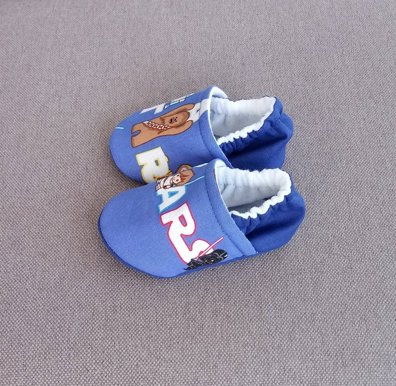 Star Wars theme baby soft shoes - Made to order item