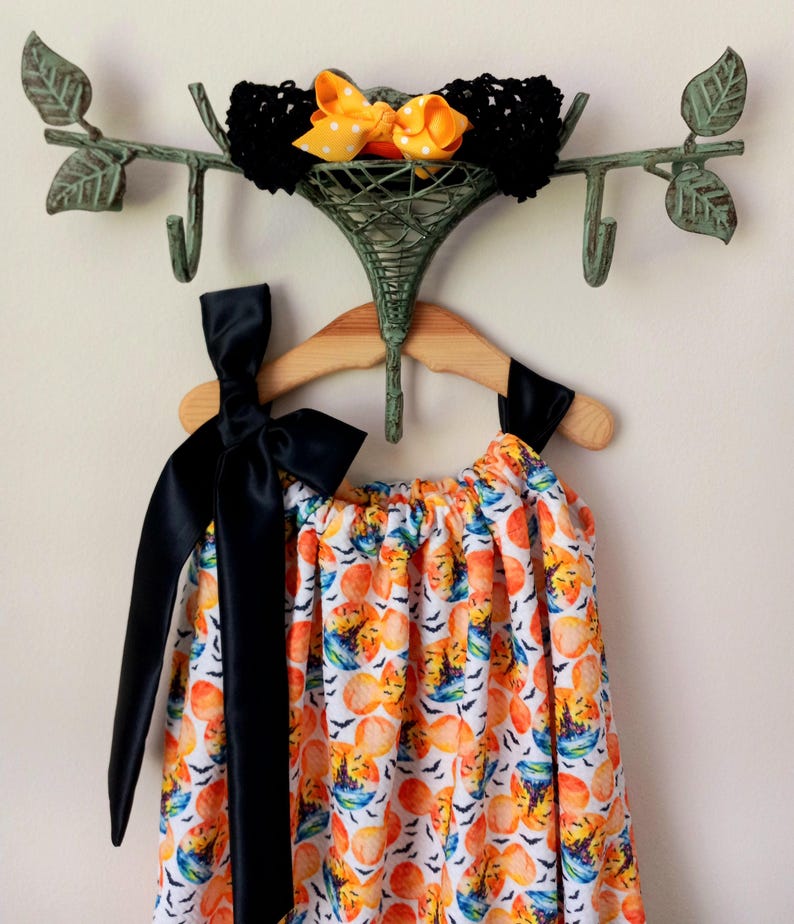 Halloween theme bubble romper with headband