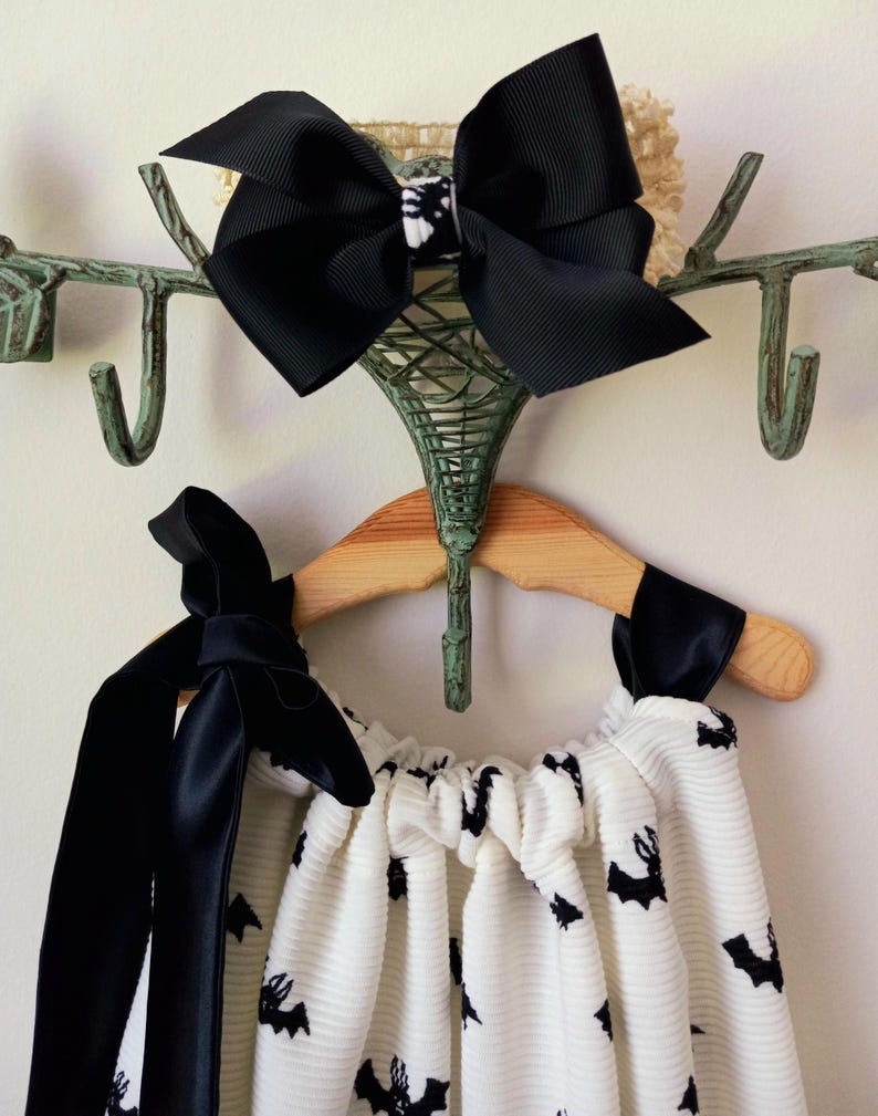 Halloween theme bubble romper with headband