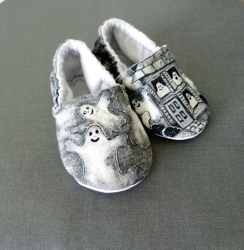 Halloween theme baby shoes ,Ghost theme Halloween baby shoes