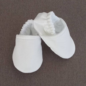 White Baby shoes - Made to order item