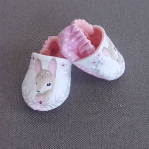 Baby Deer inspired shoes,Woodlands inspired baby shoes
