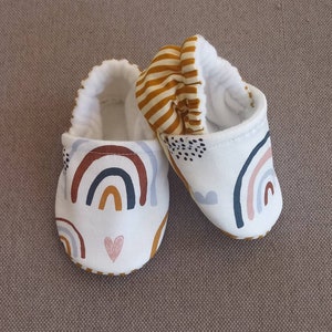 Rainbow Baby shoes - Made to order item