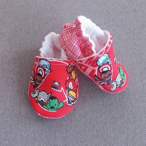 Inspired Avengers style baby soft shoes