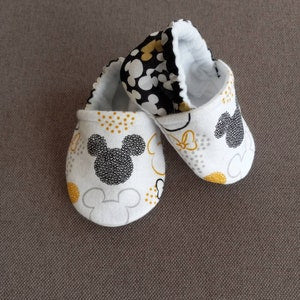 Inspired Mickey Ears baby shoes