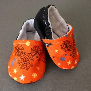 Halloween Mickey inspired baby shoes