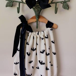Halloween theme bubble romper with headband