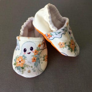 Halloween baby shoes , Ghost theme Halloween baby shoes