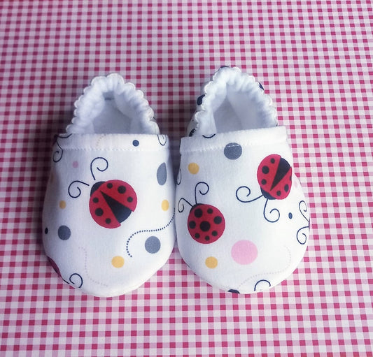Ladybug Baby shoes baby - Made to order item