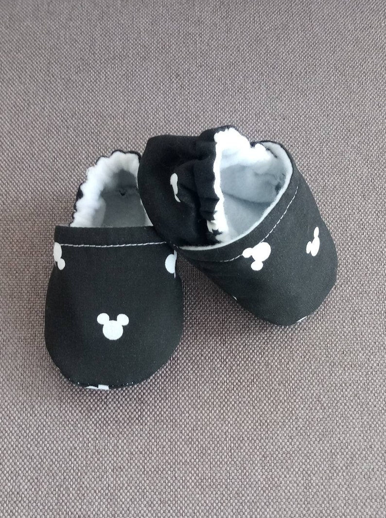 Inspired Mickey Ears baby shoes