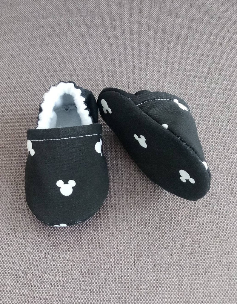 Inspired Mickey Ears baby shoes