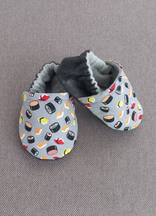 Food theme baby shoes,Sushi inspired baby shoes
