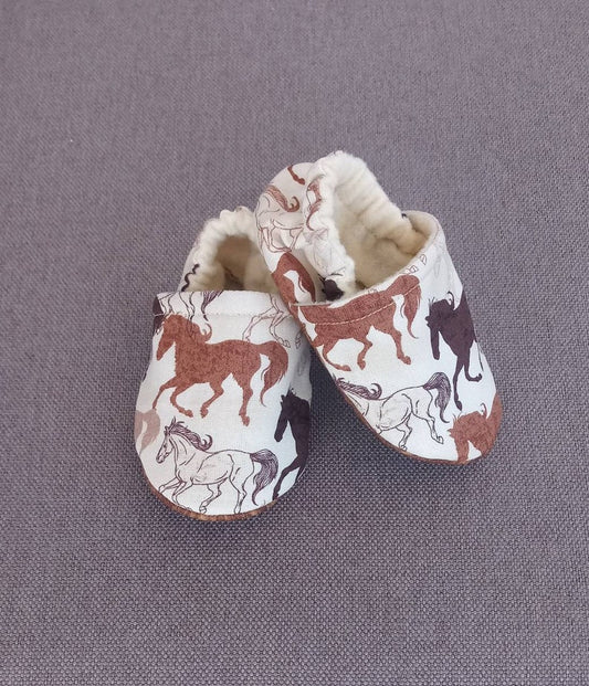 Horse theme Baby shoes, Western theme shoes