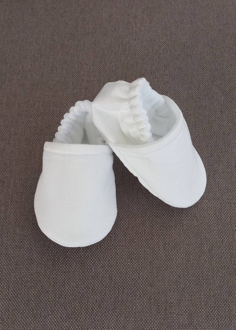 White Baby shoes - Made to order item