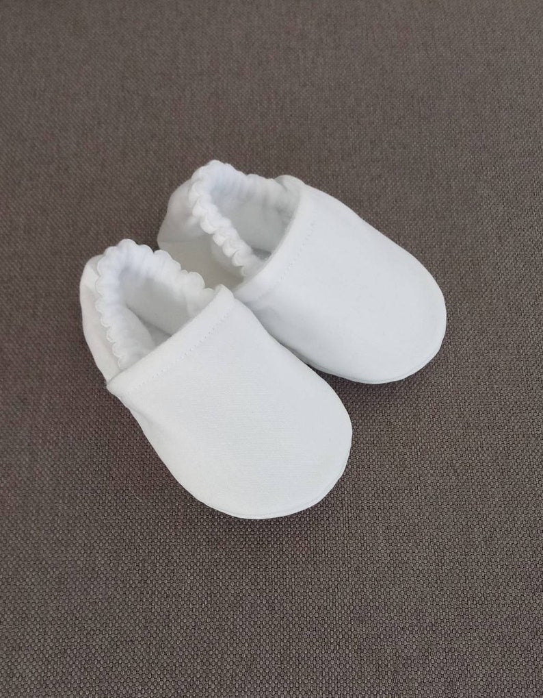 White Baby shoes - Made to order item