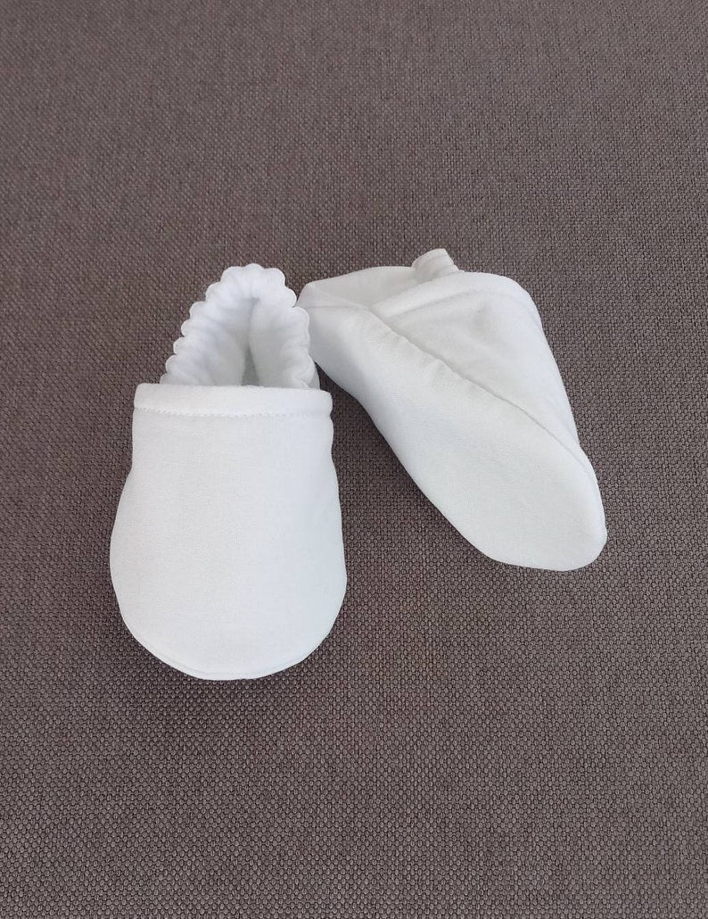 White Baby shoes - Made to order item