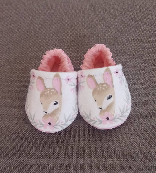 Baby Deer inspired shoes,Woodlands inspired baby shoes