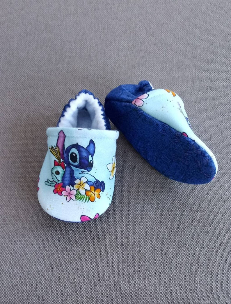 Stitch baby shoes. - Made to order item
