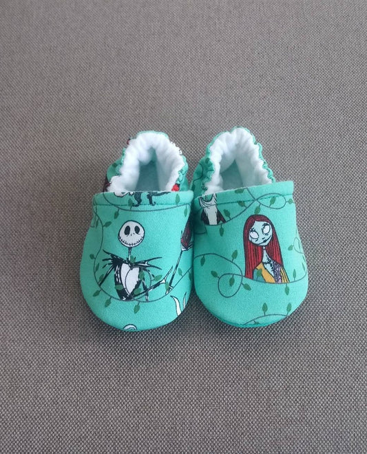 Christmas baby shoes