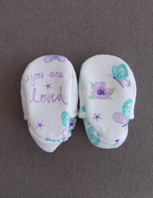 Butterfly baby shoes