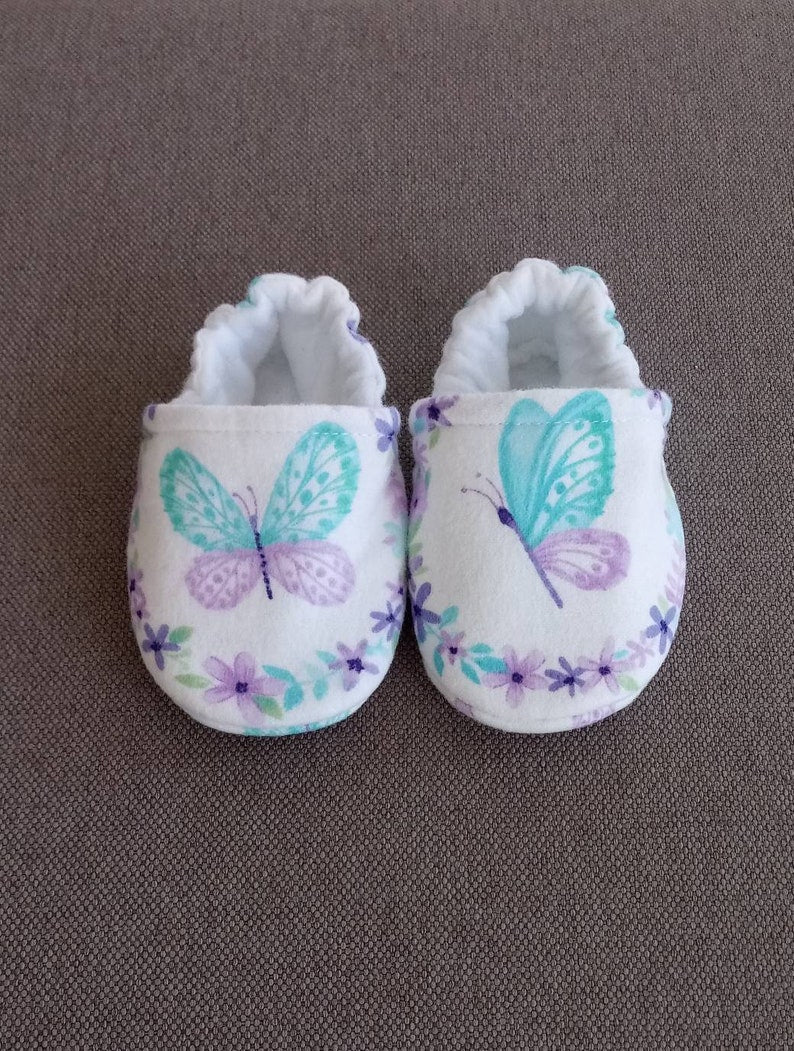 Butterfly baby shoes