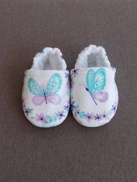 Butterfly baby shoes
