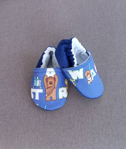 Star Wars theme baby soft shoes - Made to order item