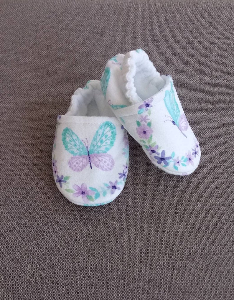Butterfly baby shoes