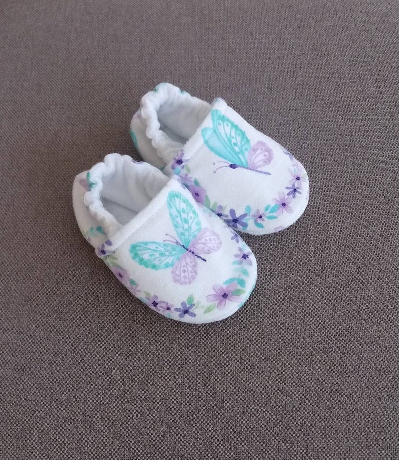 Butterfly baby shoes