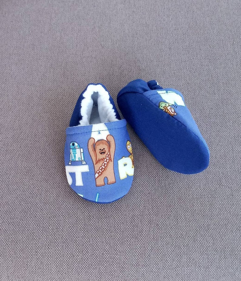 Star Wars theme baby soft shoes - Made to order item