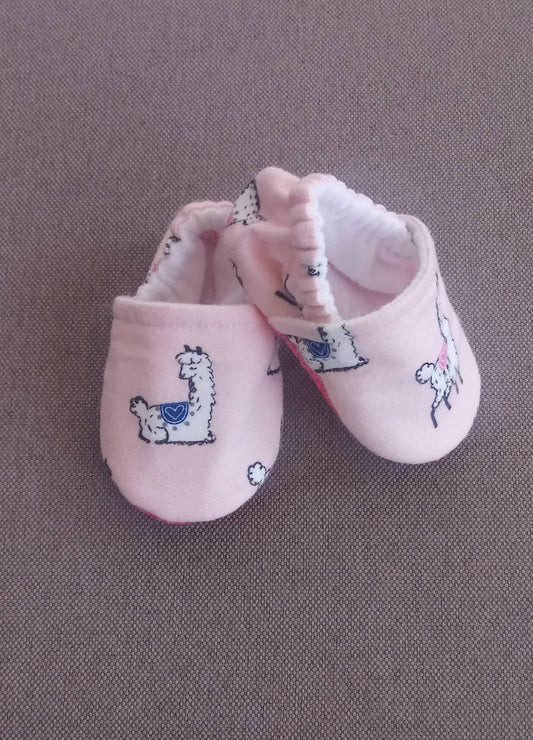 Baby Llama soft shoes