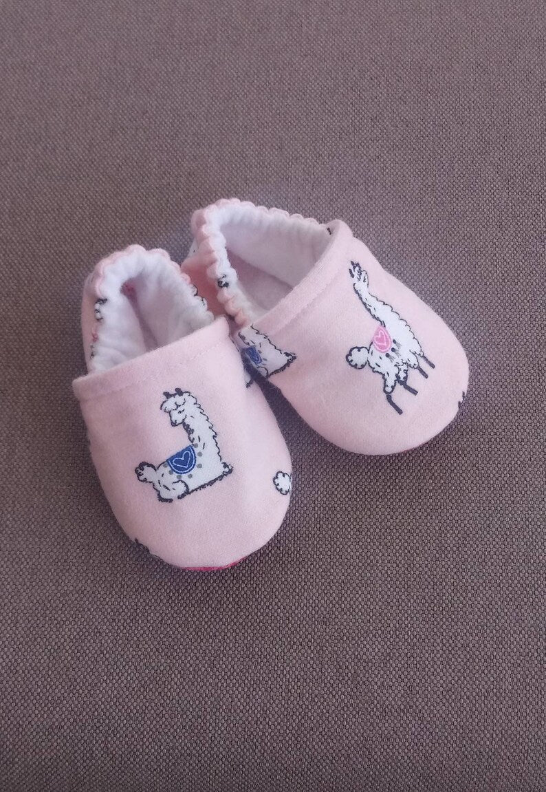 Baby Llama soft shoes