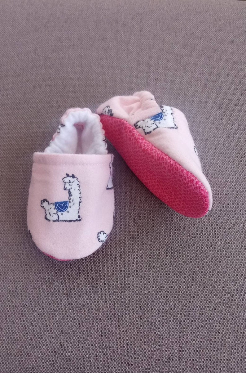 Baby Llama soft shoes