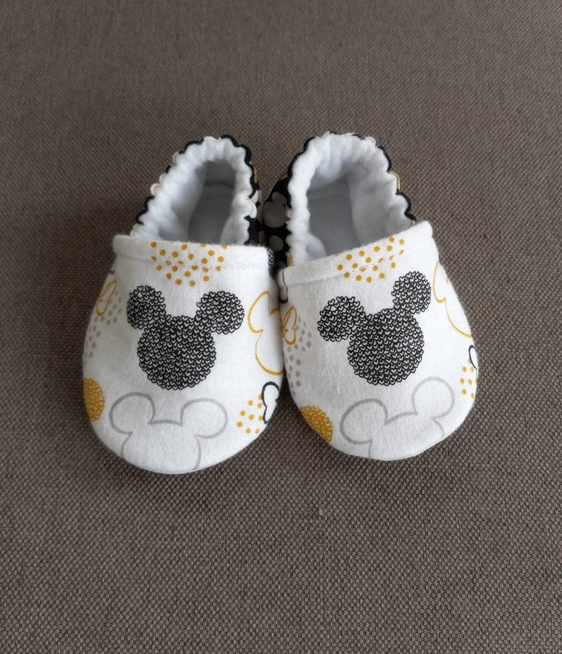 Inspired Mickey Ears baby shoes
