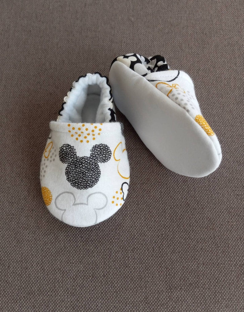 Inspired Mickey Ears baby shoes