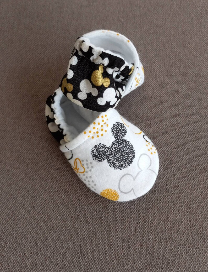 Inspired Mickey Ears baby shoes