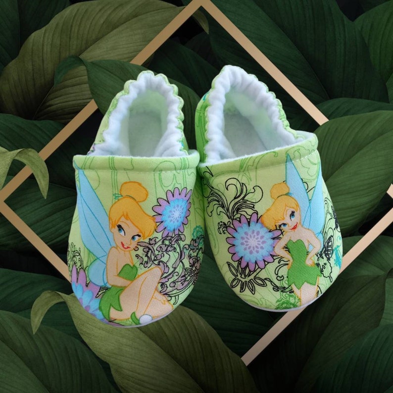 inspired Tinker bell baby shoes