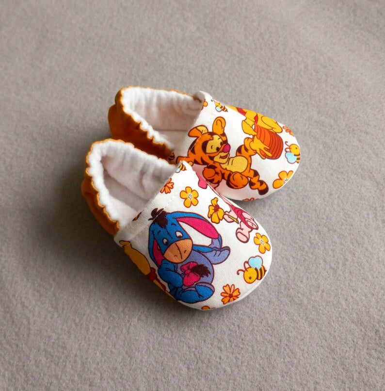 Bear baby soft shoes, Bear and friends baby shoes