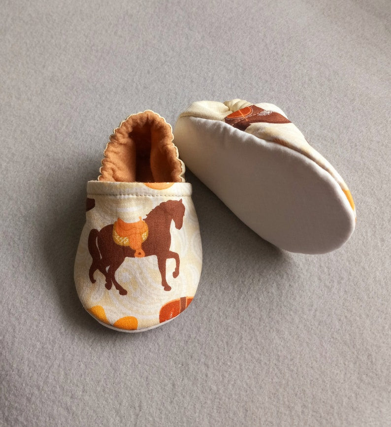 Horse theme Baby shoes