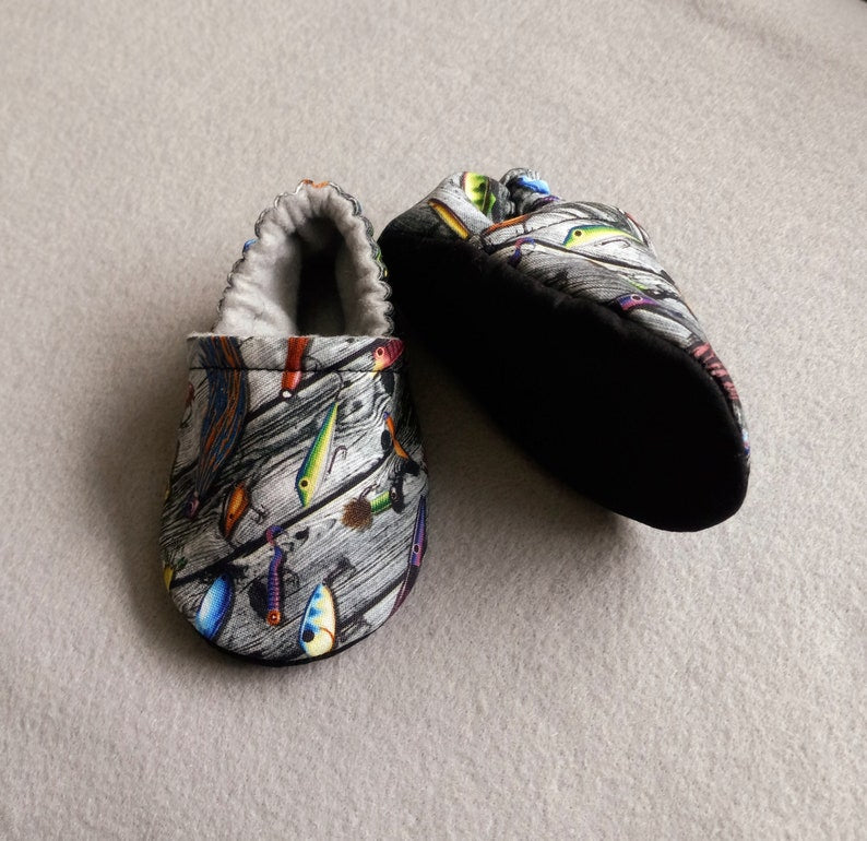 Fishing lures baby shoes