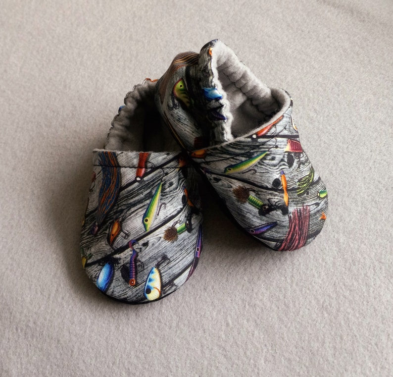Fishing lures baby shoes