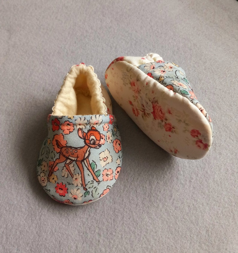 Inspired Bambi Deer baby shoes ,Baby Fawn shoes