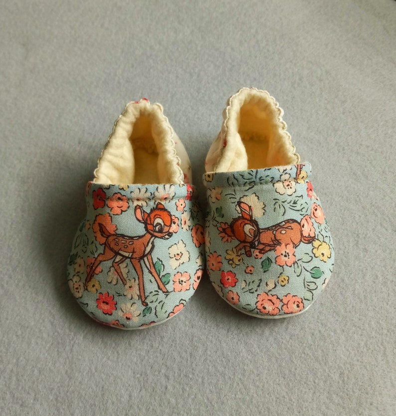 Inspired Bambi Deer baby shoes ,Baby Fawn shoes