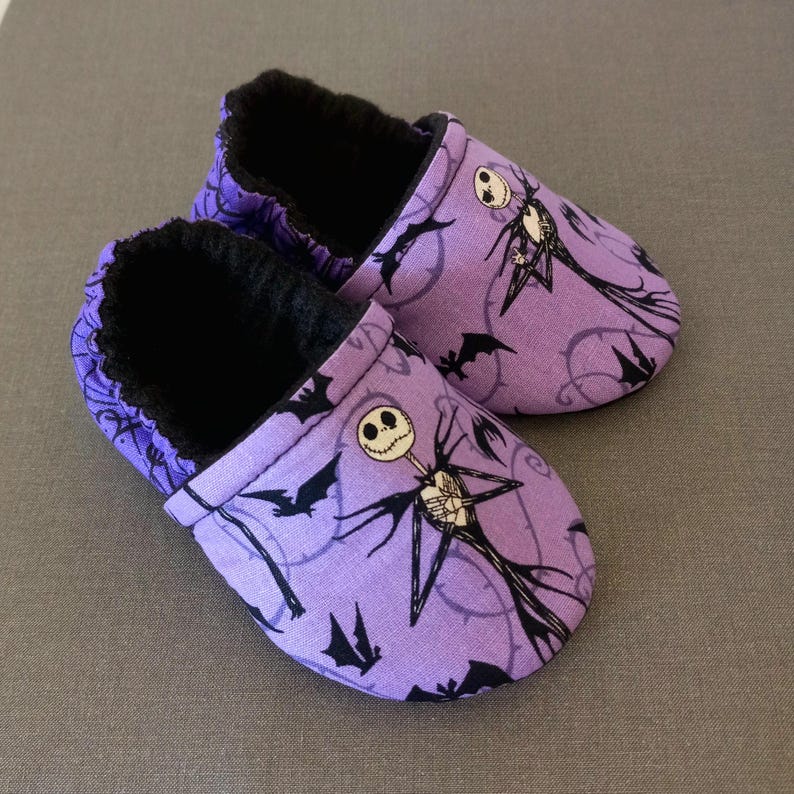 Inspired Nightmare before Christmas baby shoes. Jack baby shoes