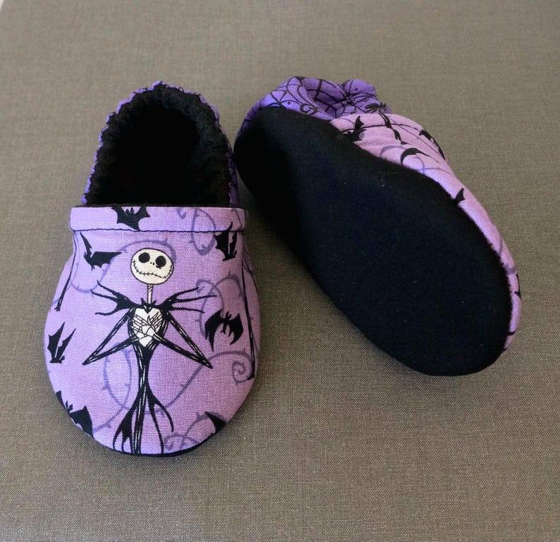 Inspired Nightmare before Christmas baby shoes. Jack baby shoes